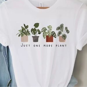Just one more plant t shirt size M